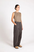 Tulip Pant, Twill, Asphalt