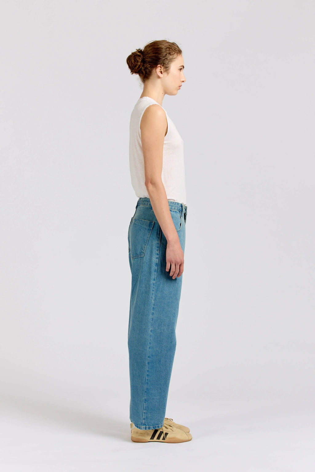 Tulip Selvedge Jean, Vintage Stonewash