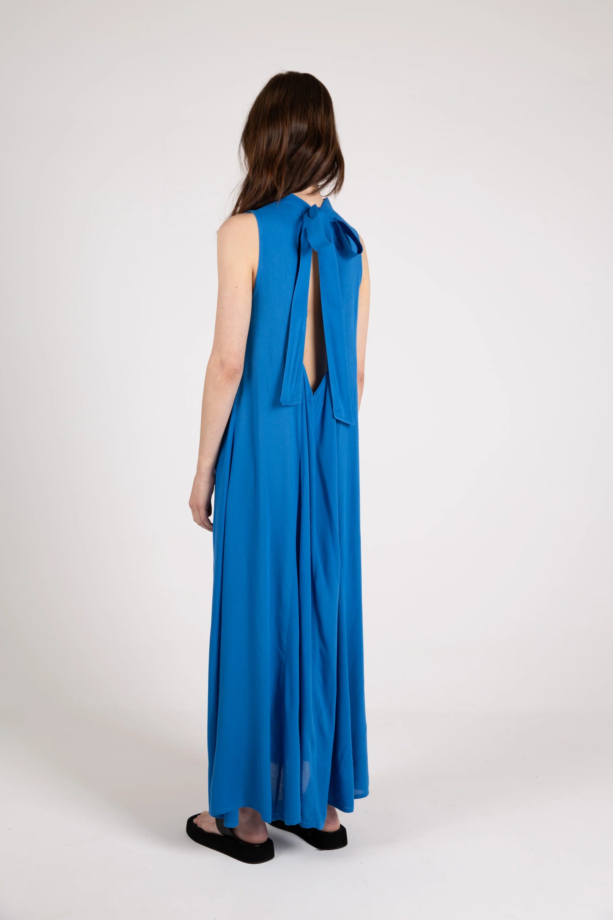 Glide Maxi Dress, Azure