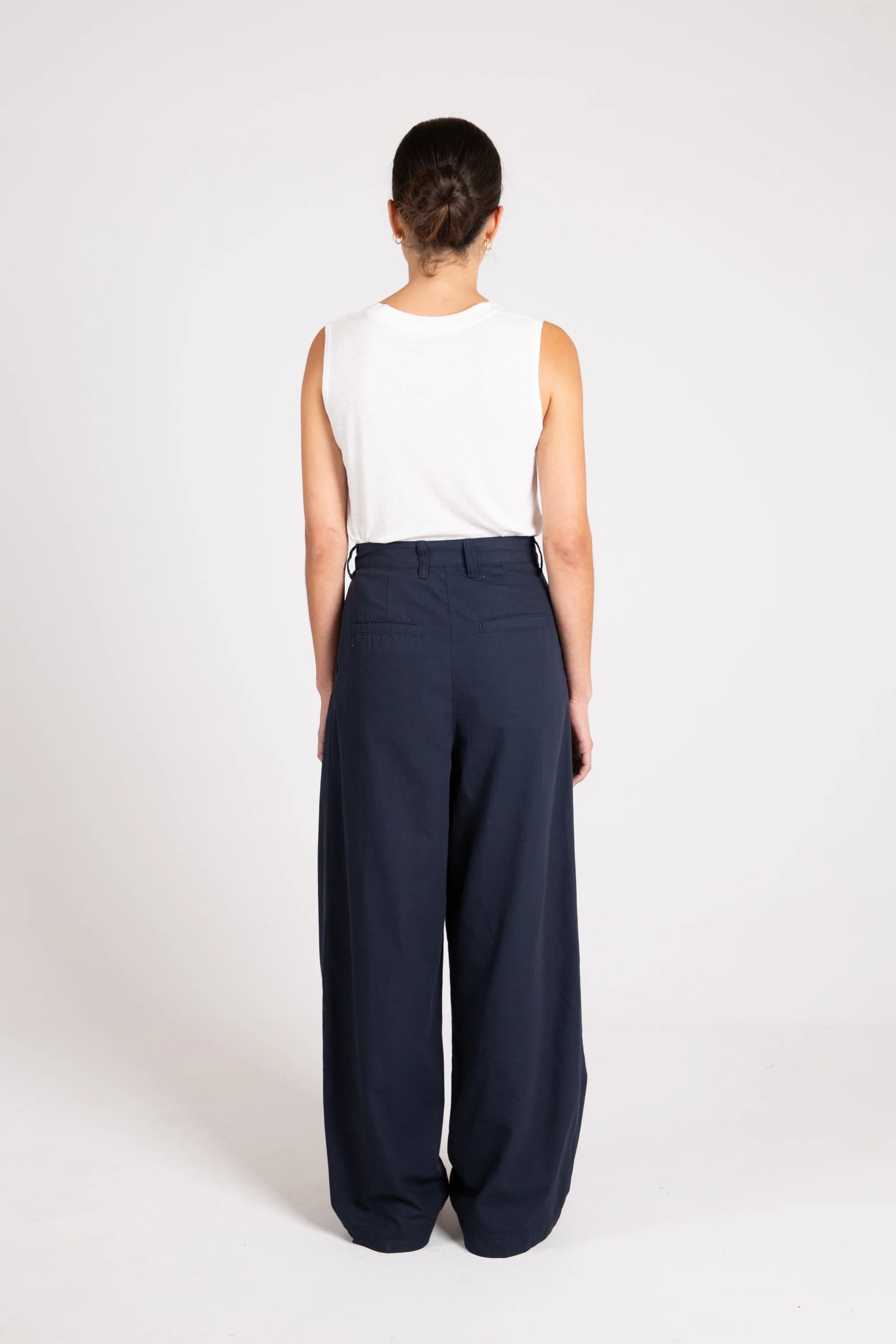 Pleat Pant, Ripstop, Midnight