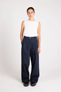 Pleat Pant, Ripstop, Midnight