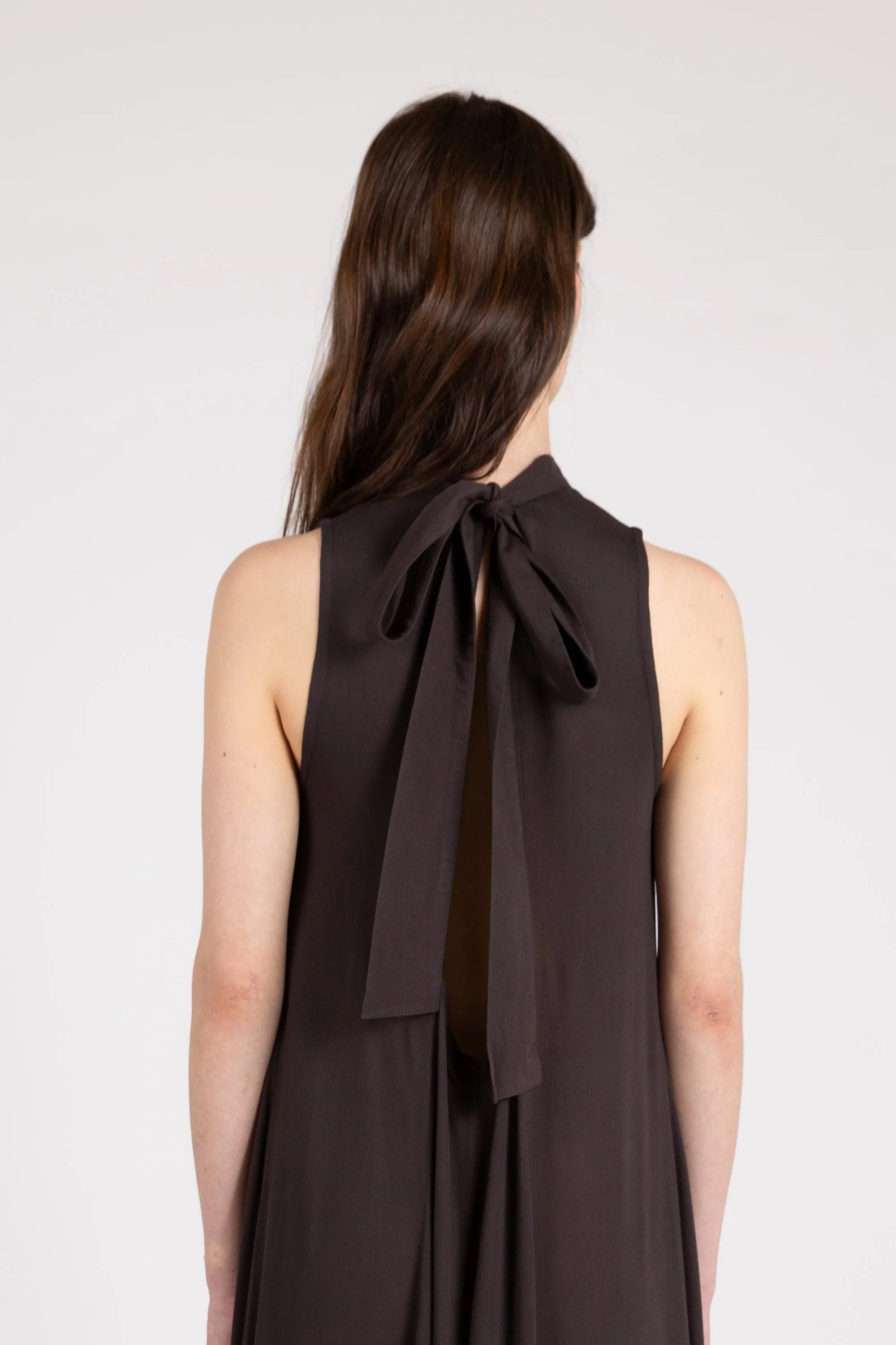 Glide Maxi Dress, Espresso