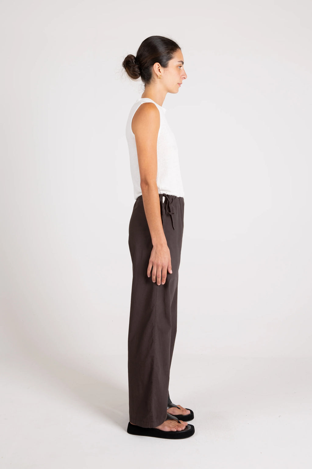 Loop Pant, Poplin, Espresso
