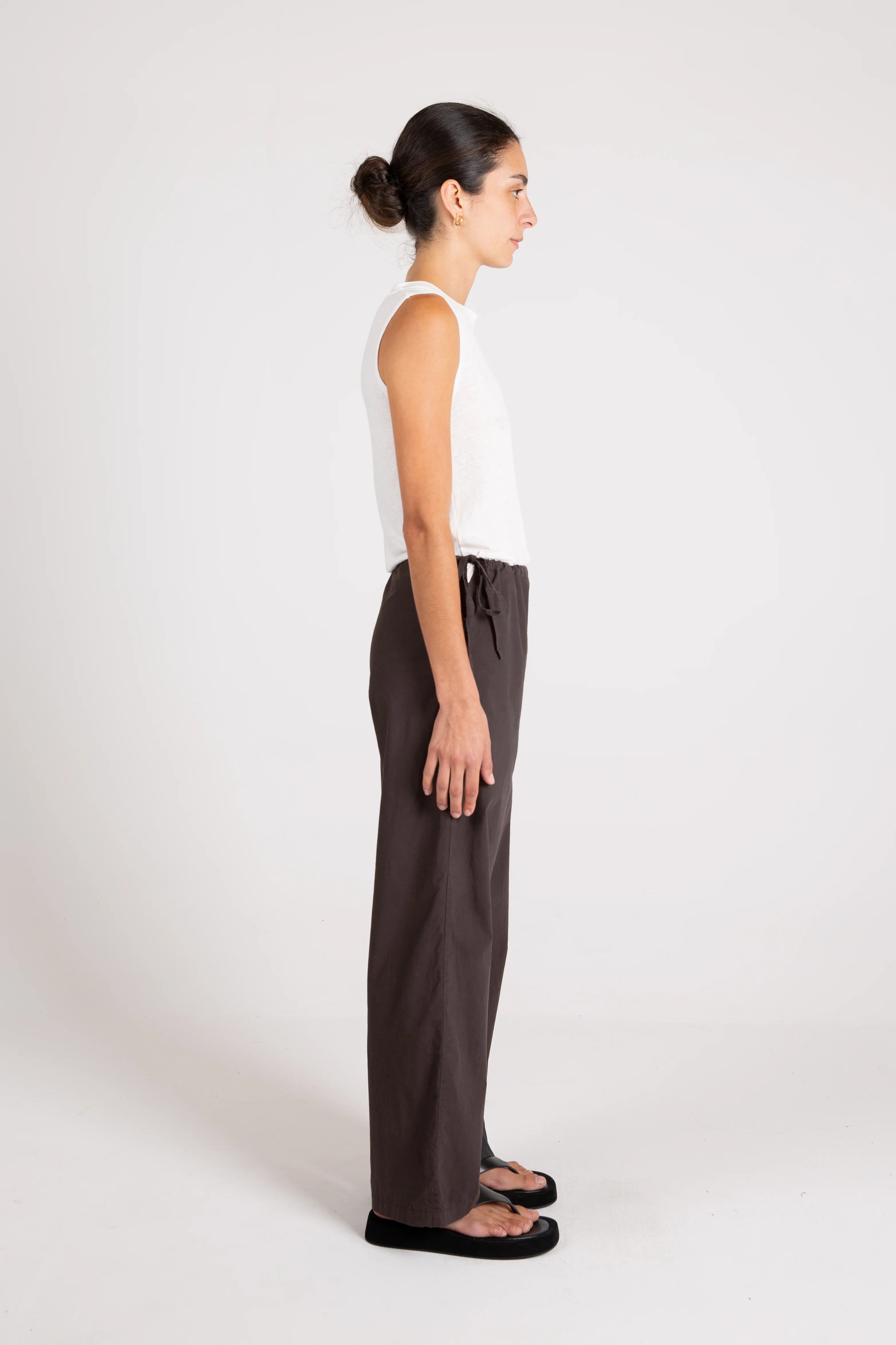 Loop Pant, Poplin, Espresso