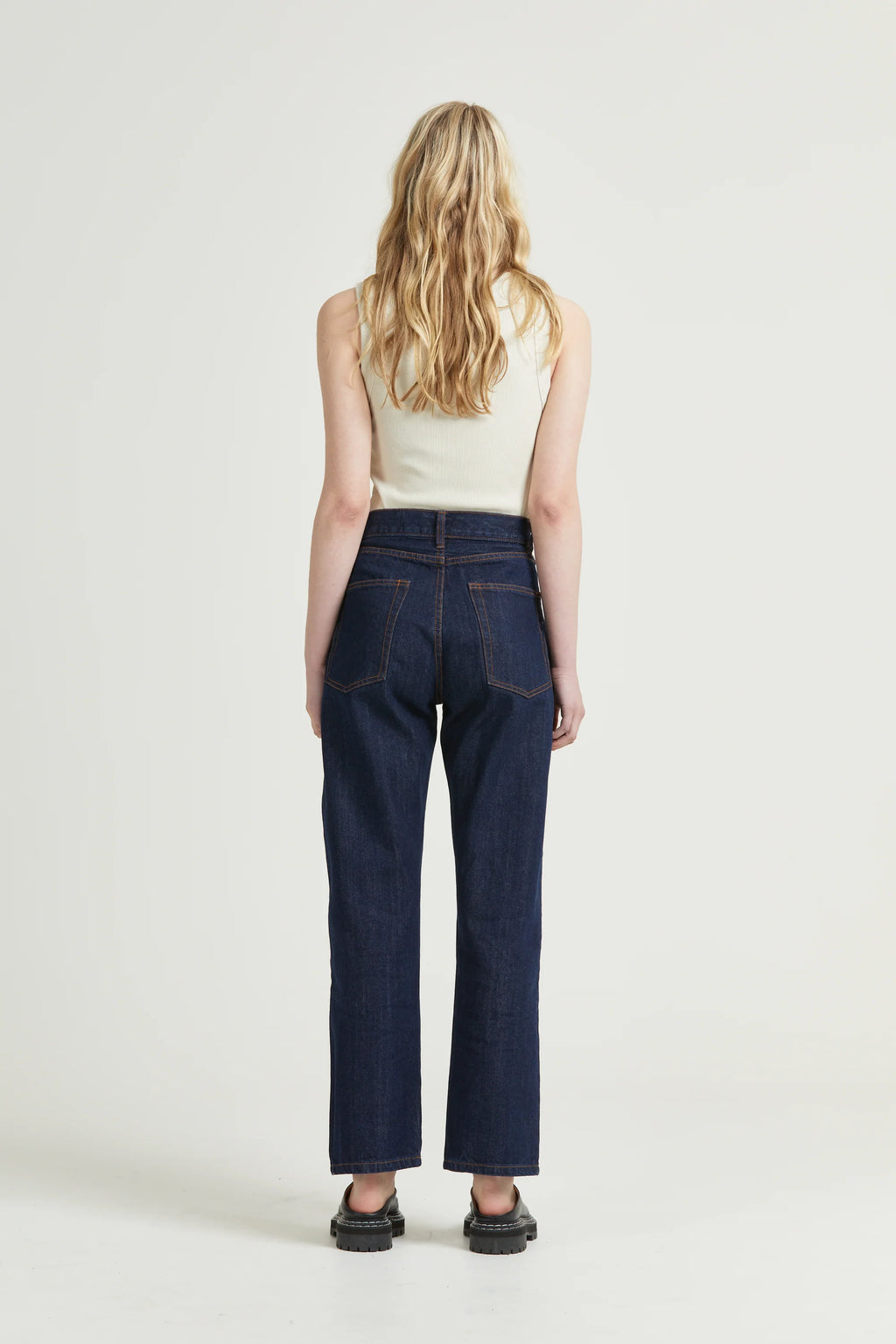 Straight Leg Selvedge Jean, Indigo