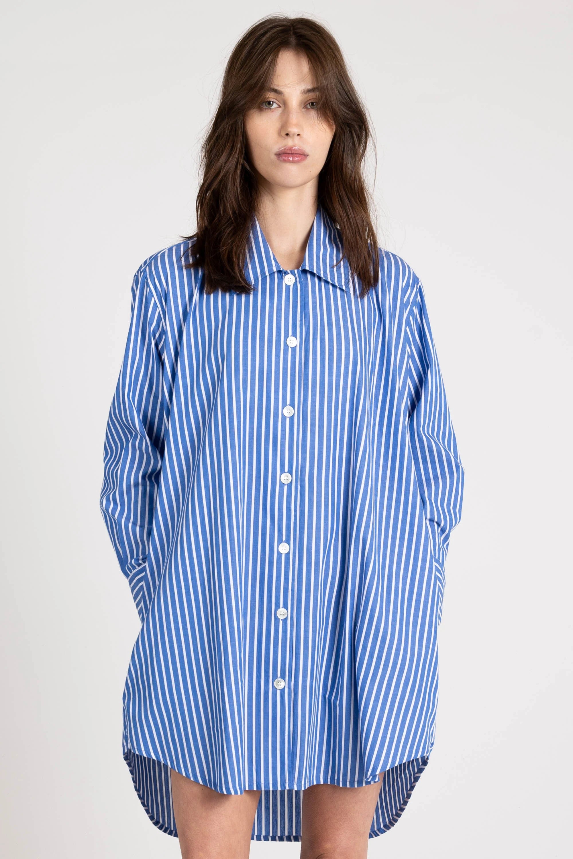 Shore Shirt Dress, Stripe