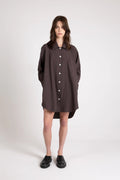 Shore Shirt Dress, Espresso