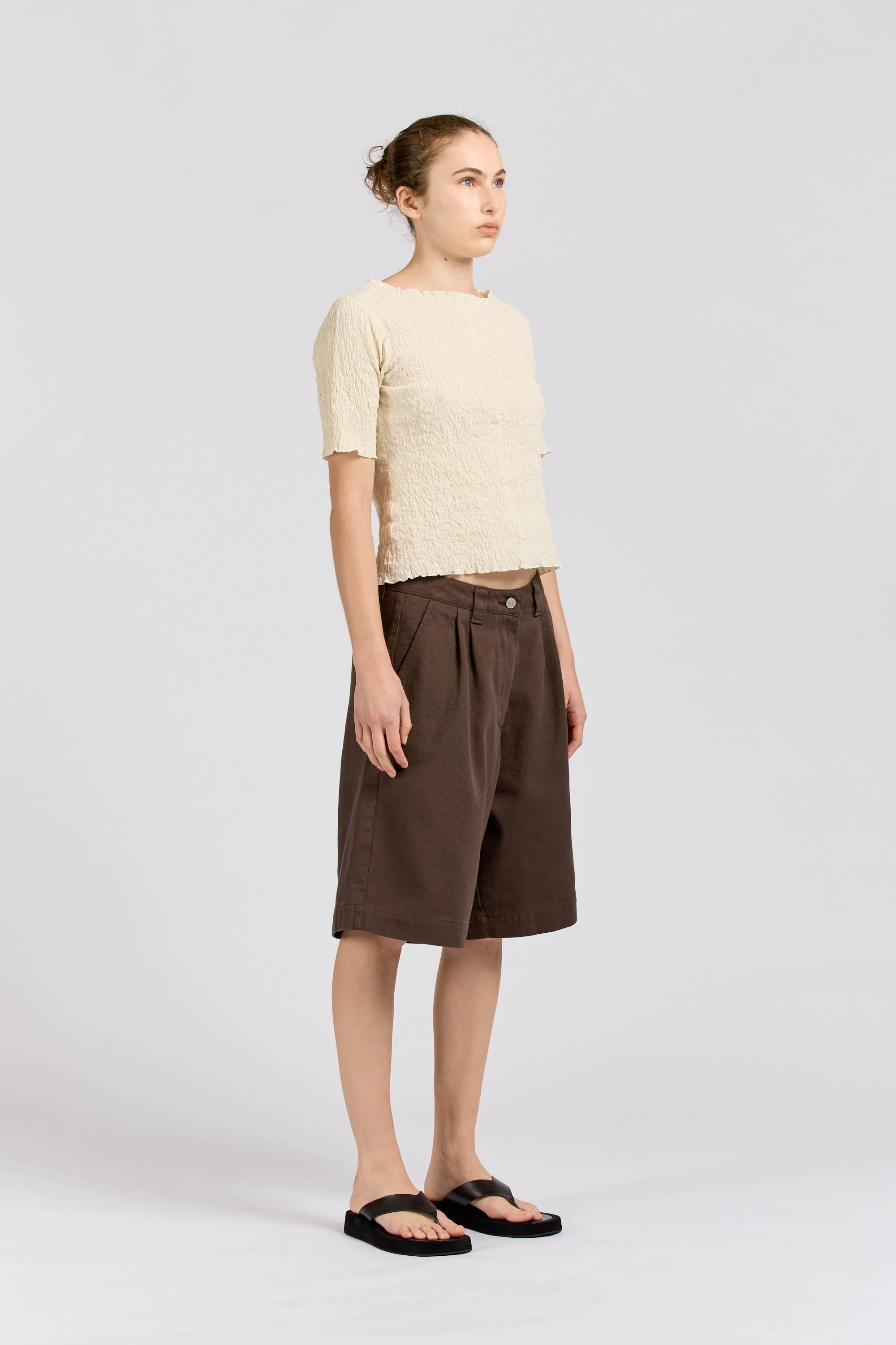 Port Short, Twill, Espresso