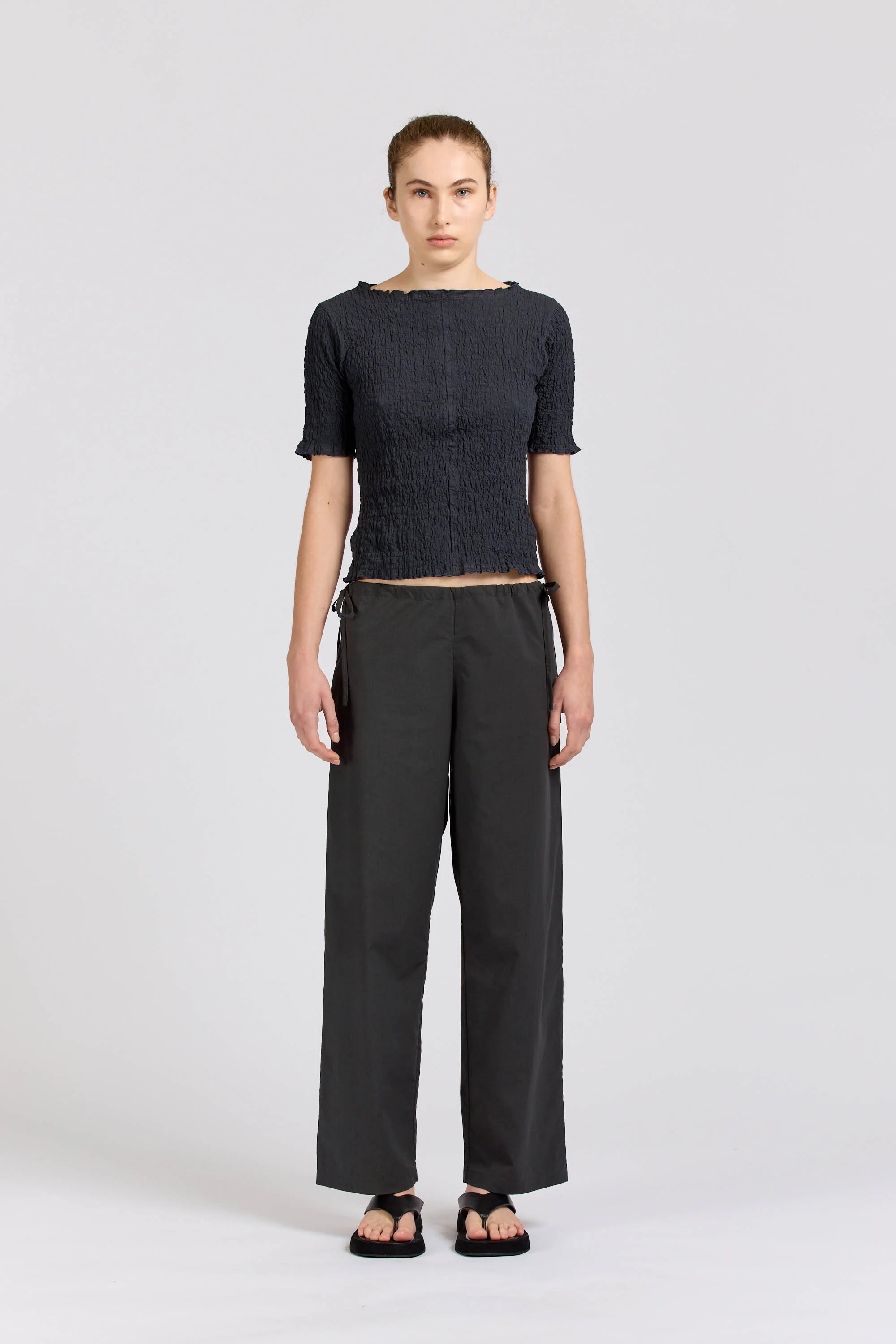 Loop Pant, Poplin, Petrol