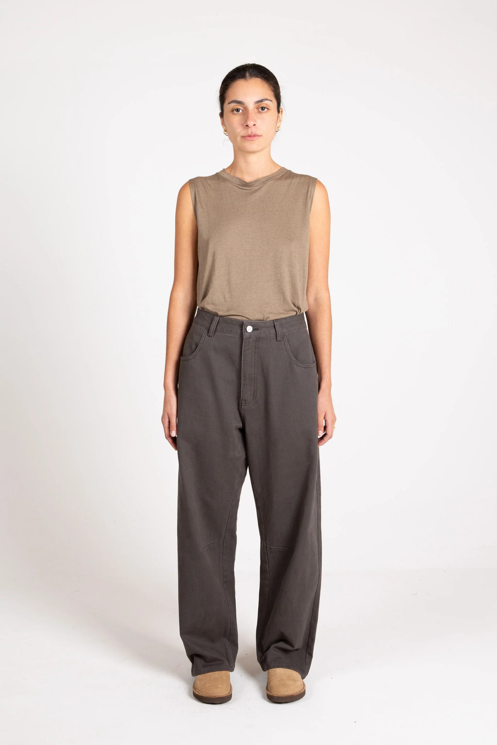 Tulip Pant, Twill, Asphalt