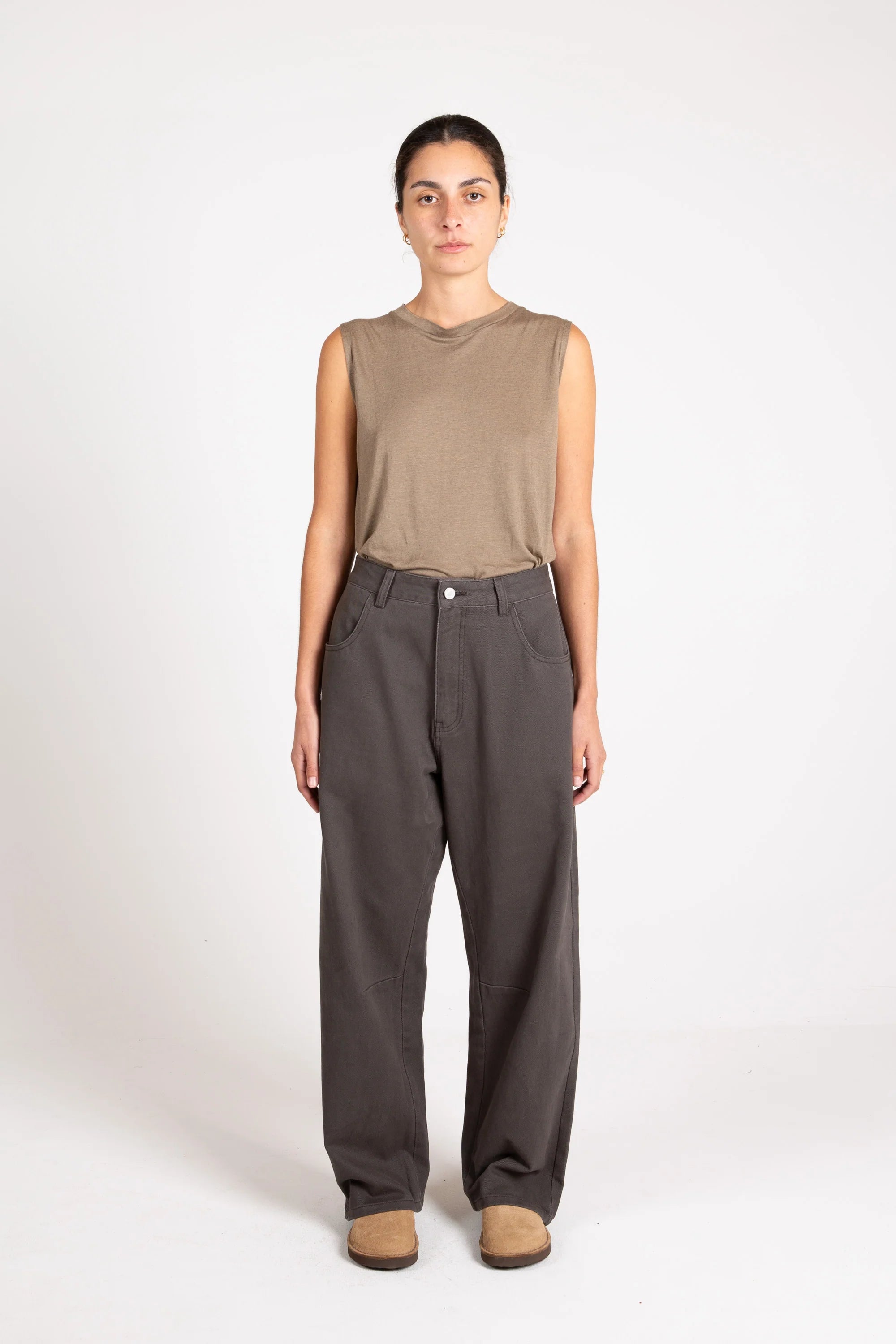 Tulip Pant, Twill, Asphalt
