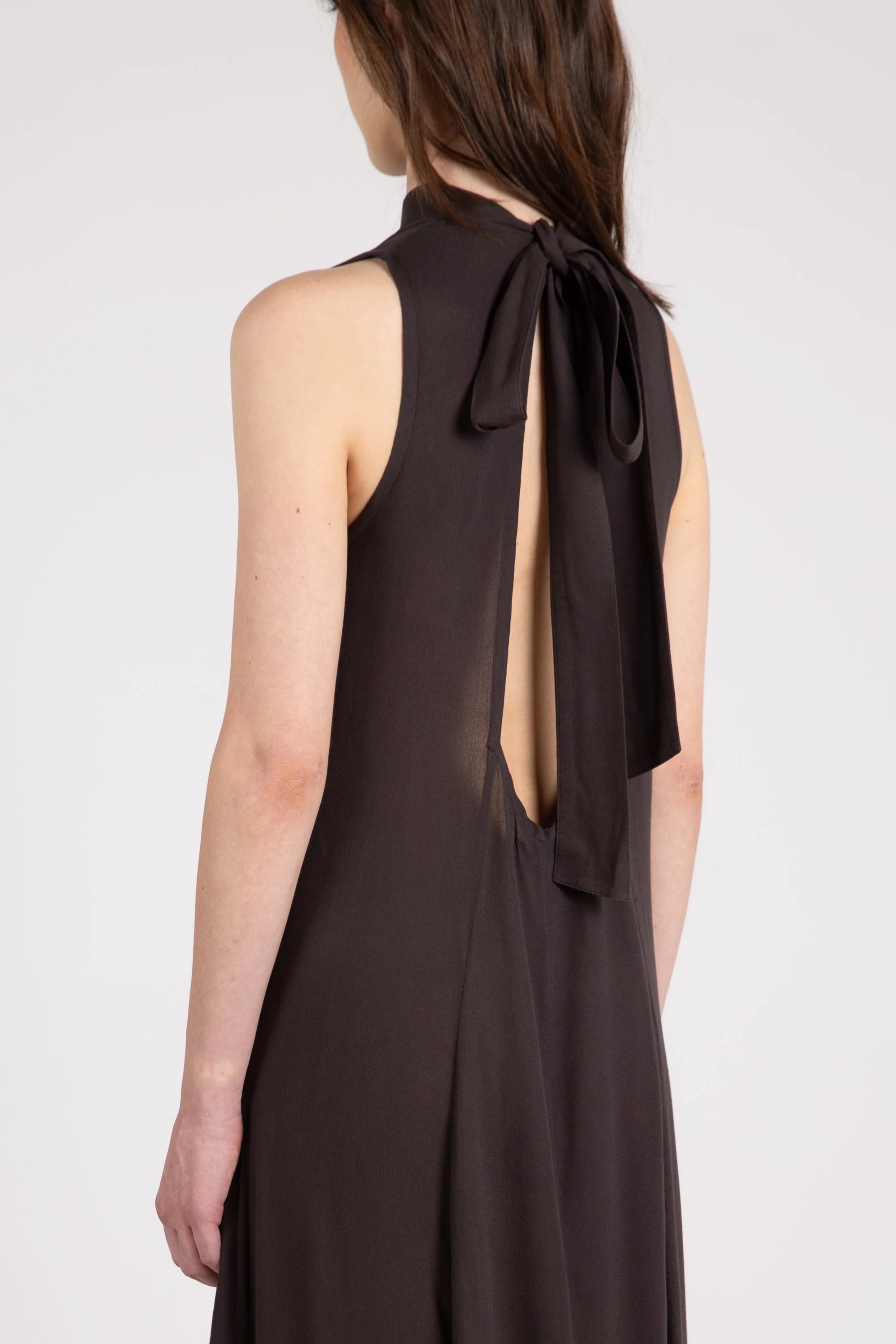 Glide Maxi Dress, Espresso