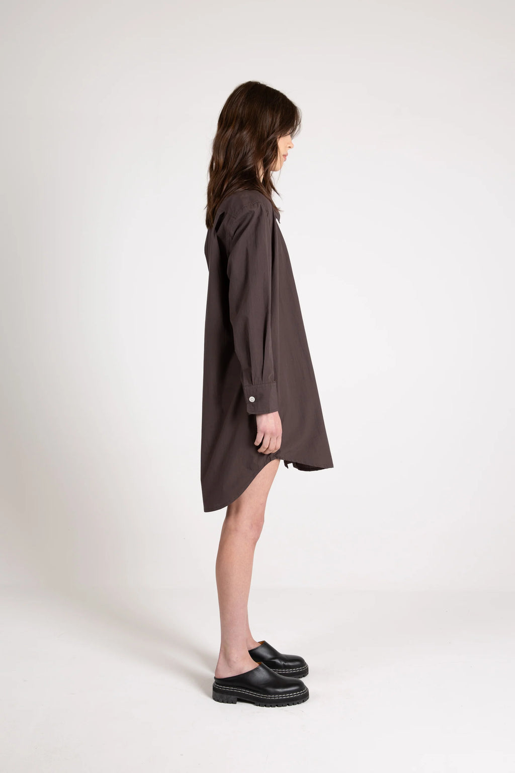 Shore Shirt Dress, Espresso
