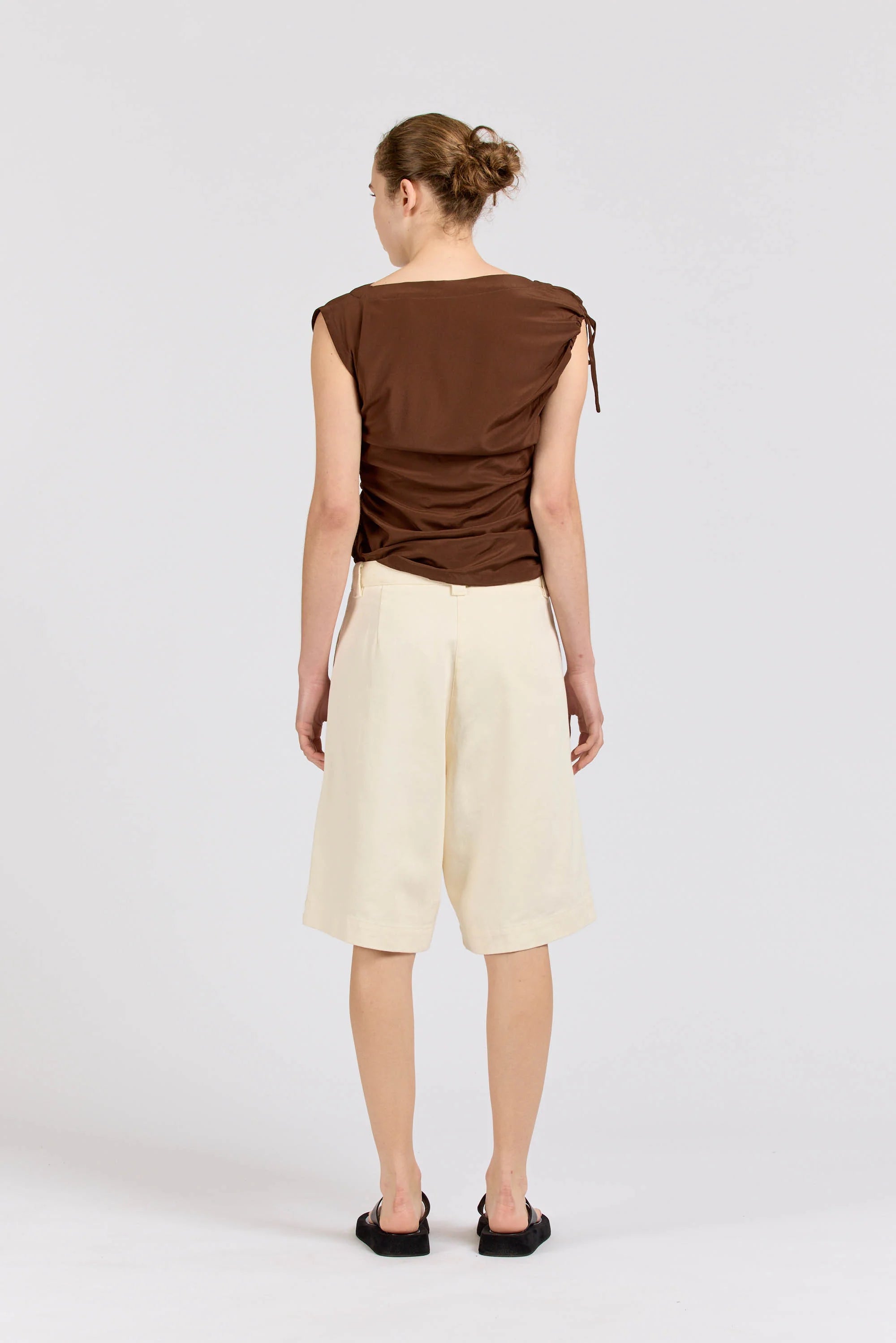 Port Short, Twill, Ecru