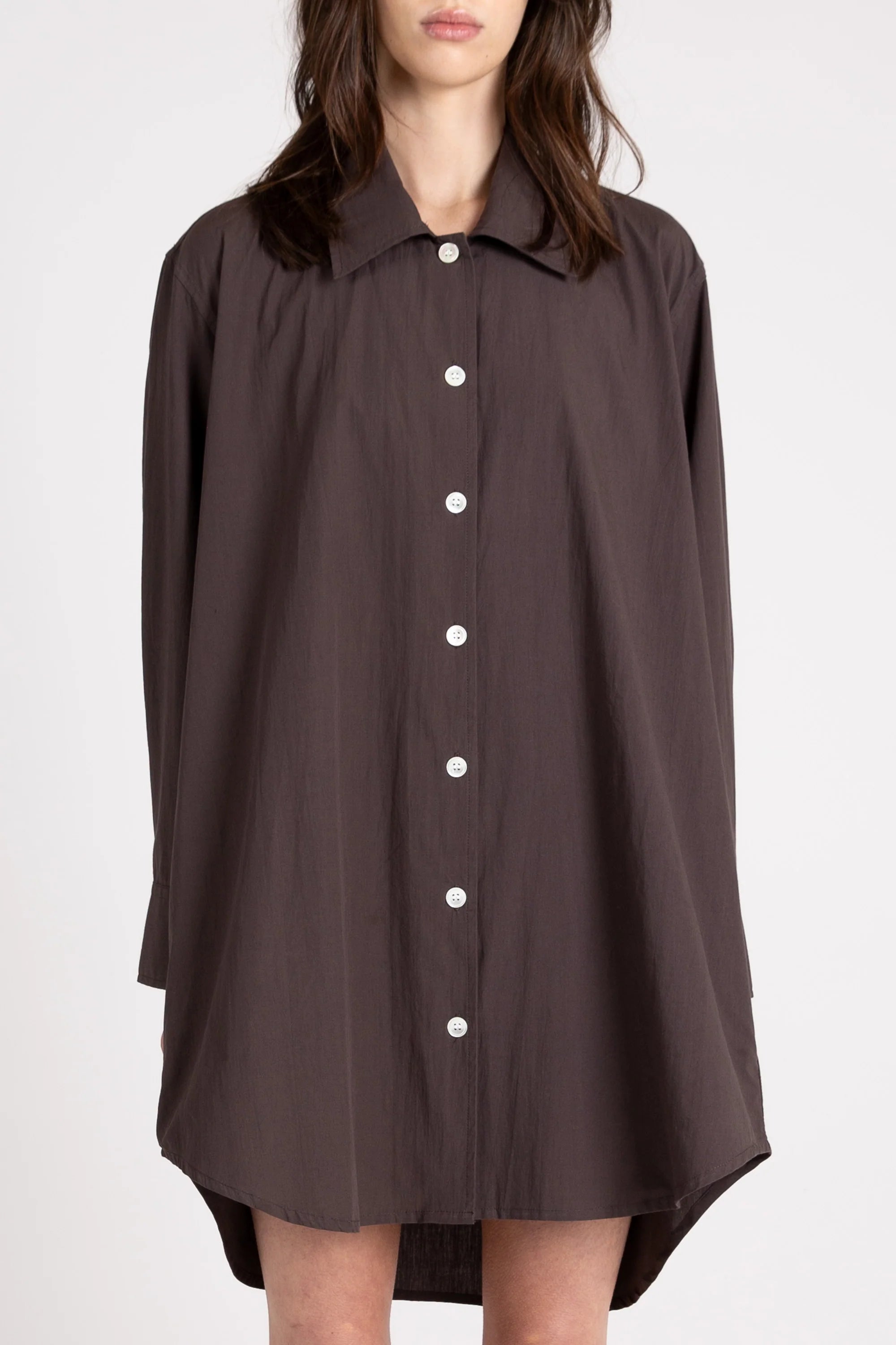 Shore Shirt Dress, Espresso