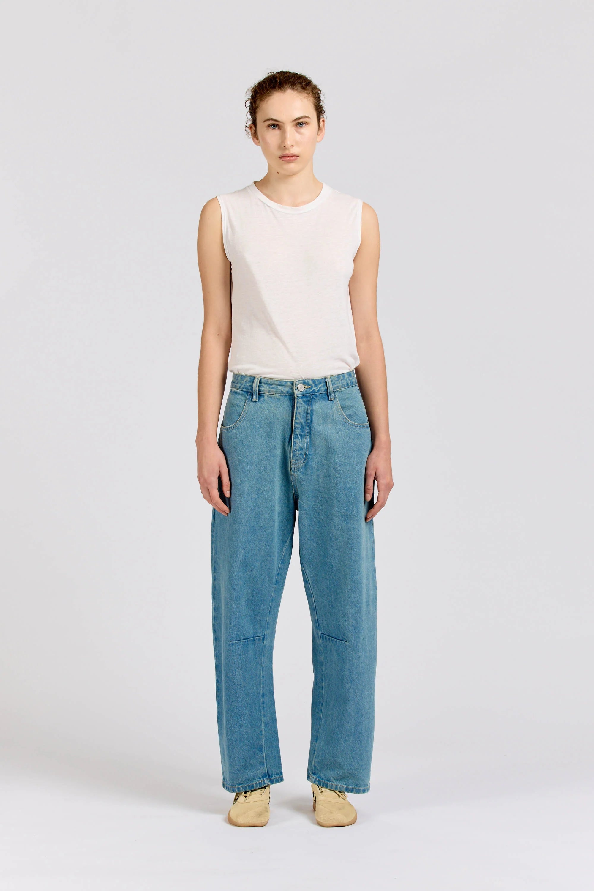 Tulip Selvedge Jean, Vintage Stonewash