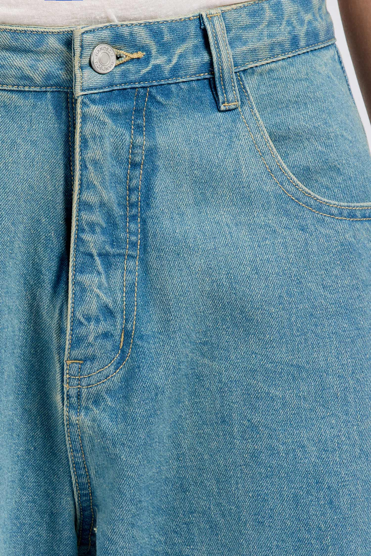 Tulip Selvedge Jean, Vintage Stonewash